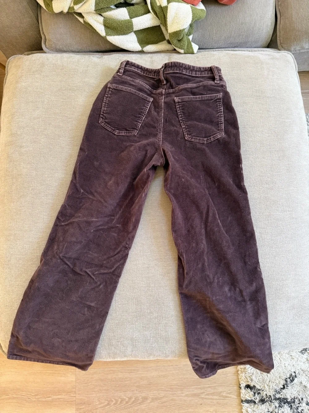 Universal Thread Women’s Corduroy Pants - Dark Brown - Picture 5 of 5